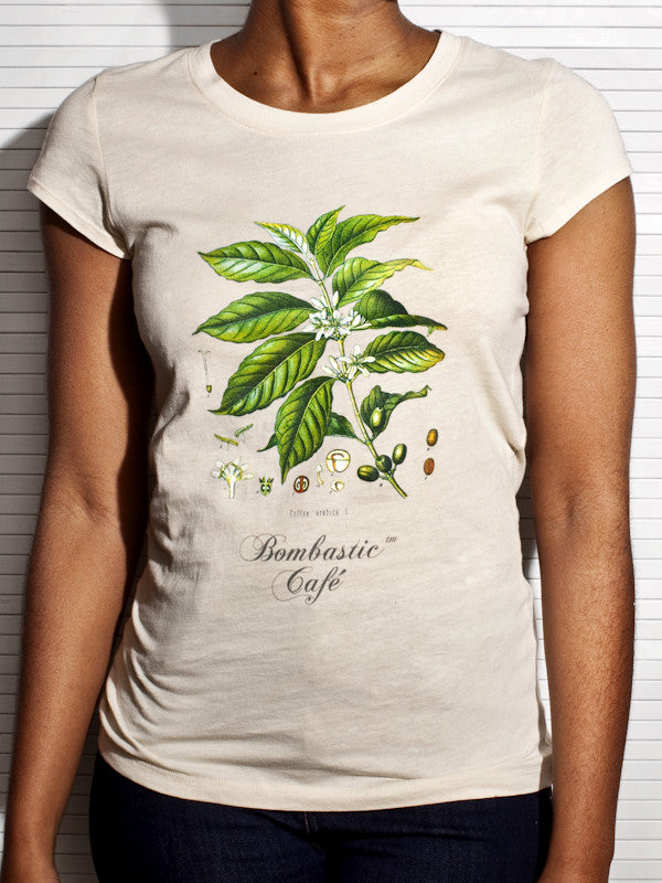 One-Sided Botanical Female T Shirt
