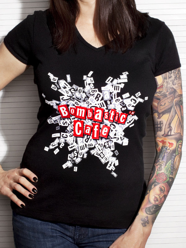 One-Sided Ransom Note Female T Shirt